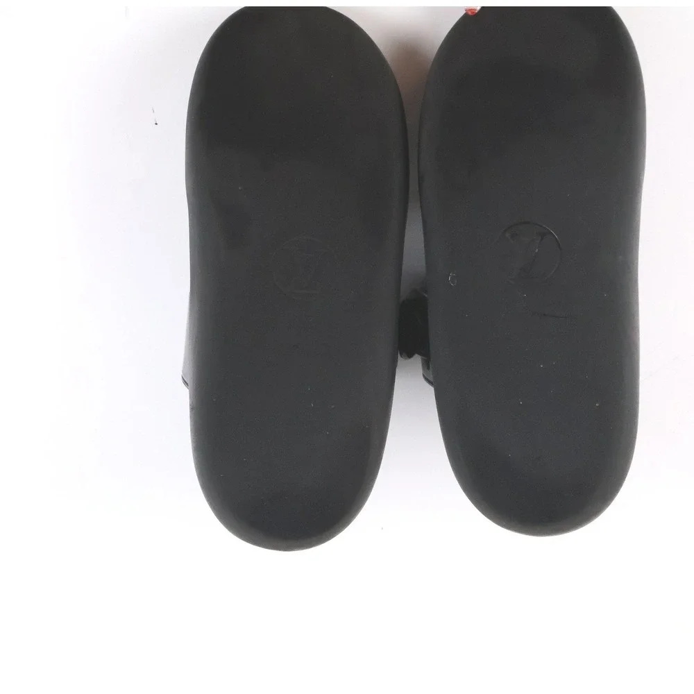 Louis Vuitton Flat Comfort Sandal Black Monogram 40 Leather Canvas